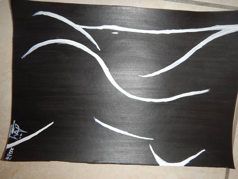 Original Abstract Nude Painting by Alina Mardare - Rossi