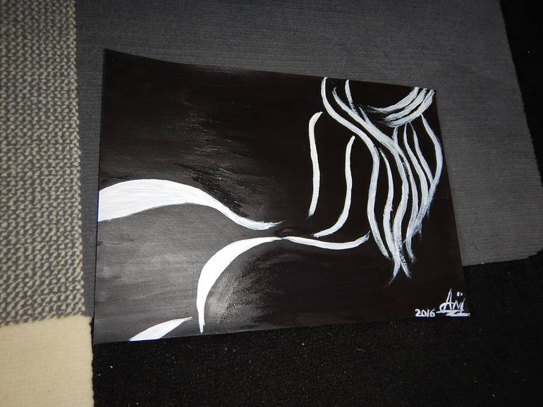 Original Nude Painting by Alina Mardare - Rossi