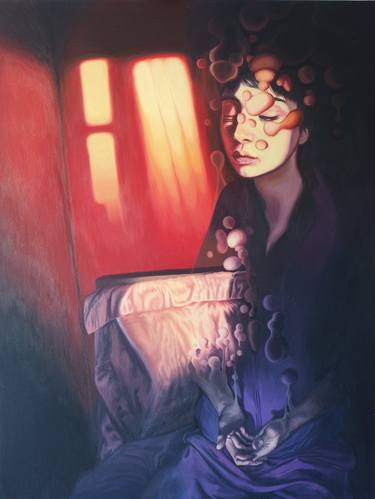 Original Figurative Light Painting by James Russo