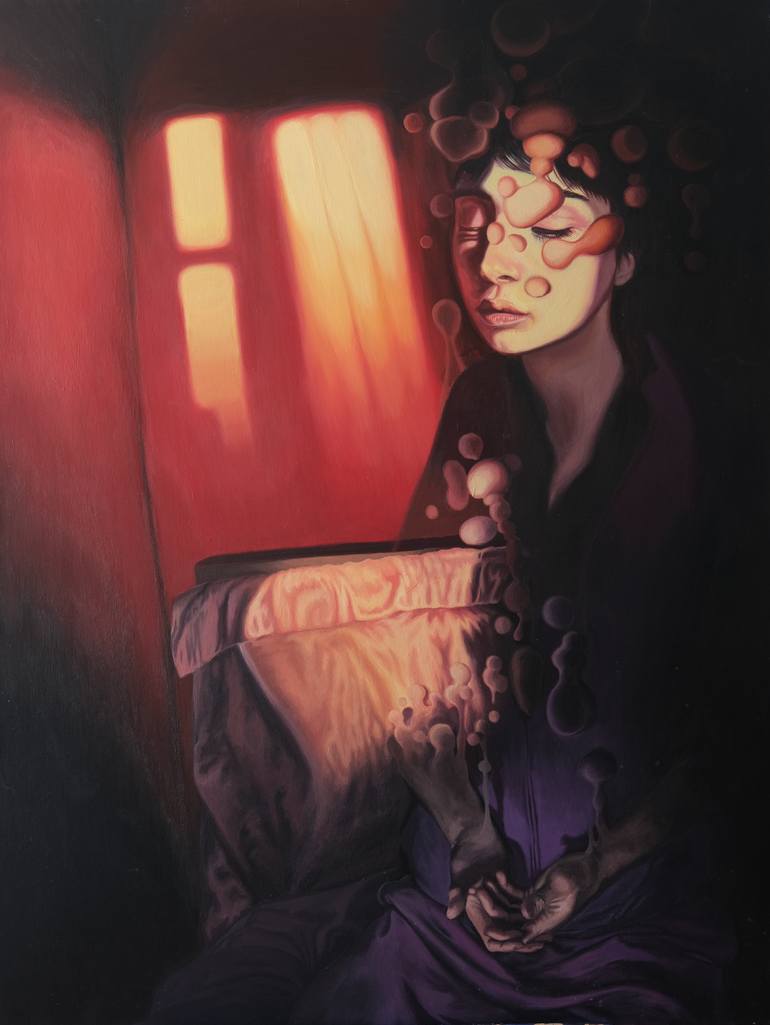 Original Figurative Light Painting by James Russo