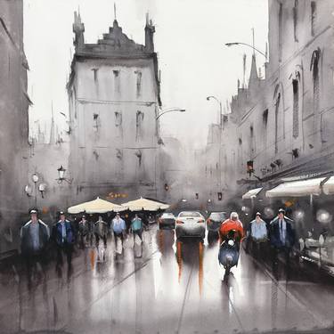 Original Cities Paintings by Swarup Dandapat