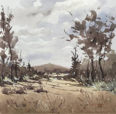 Original Impressionism Landscape Paintings by Swarup Dandapat