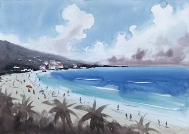 Original Impressionism Seascape Paintings by Swarup Dandapat
