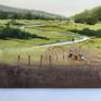 Edge of painting