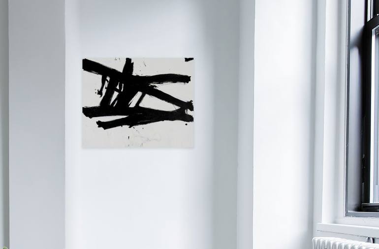 Original Minimalism Abstract Painting by Swarup Dandapat