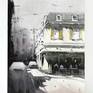 Painting with white background
