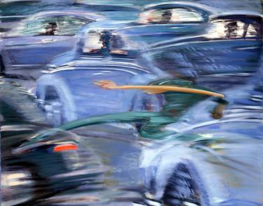 Original Car Paintings by Wolfgang Schiffling