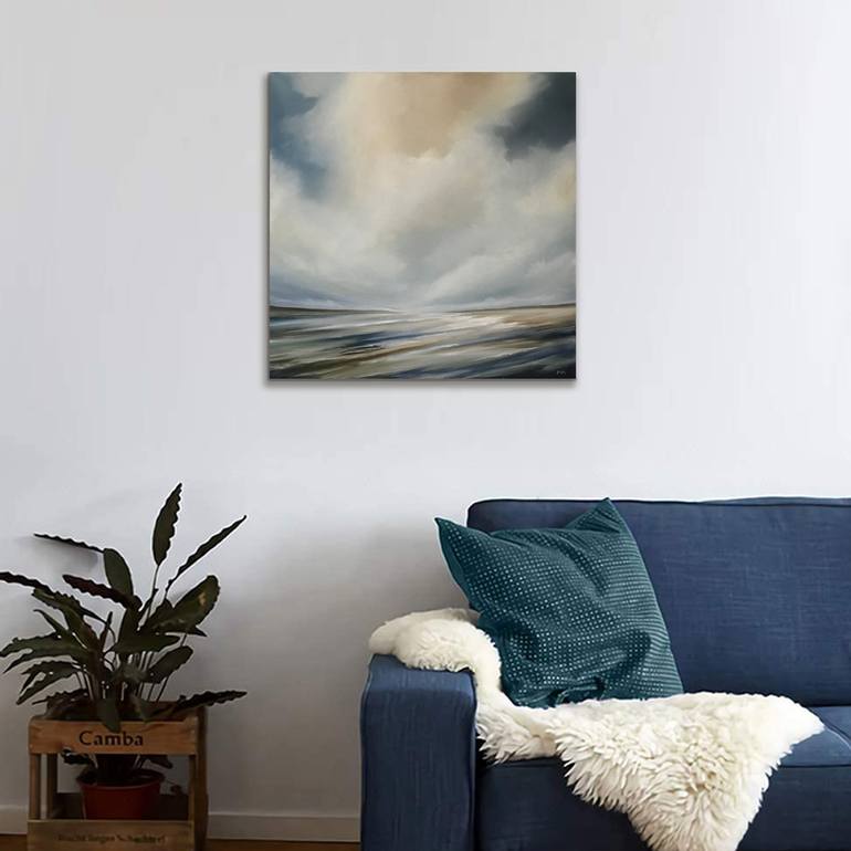 Original Contemporary Seascape Painting by MULLO Art