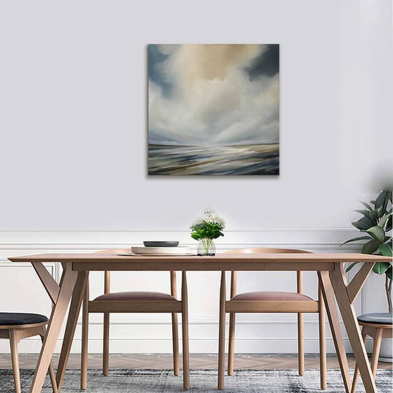 Original Contemporary Seascape Painting by MULLO Art