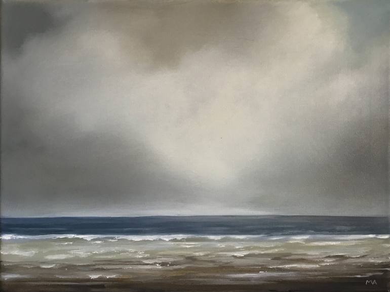Print of Contemporary Seascape Paintings by Mullo Art