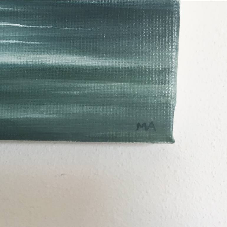 Original Abstract Seascape Painting by Mullo Art