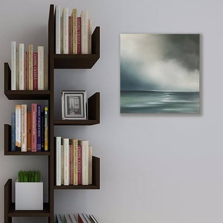 Original Abstract Seascape Painting by Mullo Art