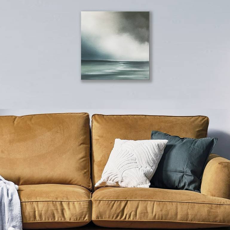 Original Abstract Seascape Painting by Mullo Art