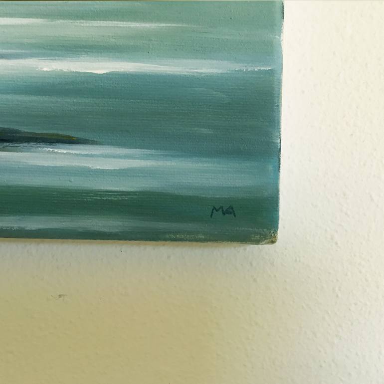 Original Abstract Seascape Painting by Mullo Art