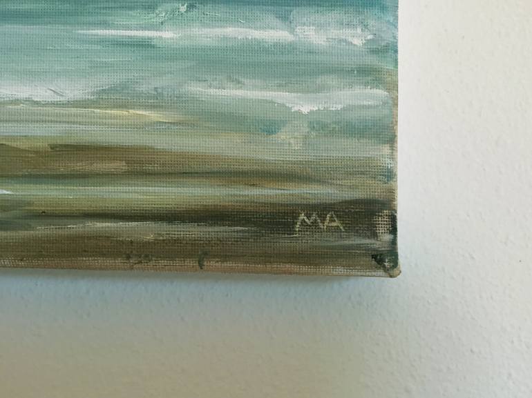 Original Contemporary Seascape Painting by Mullo Art