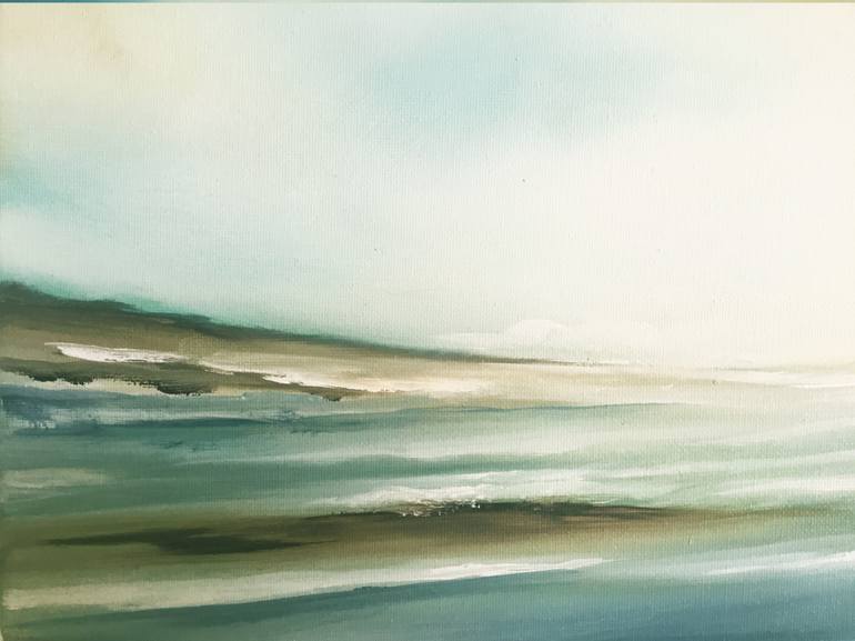 Original Contemporary Seascape Painting by Mullo Art