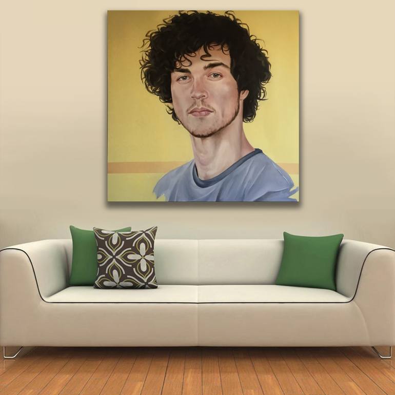 Original Contemporary People Painting by Mullo Art
