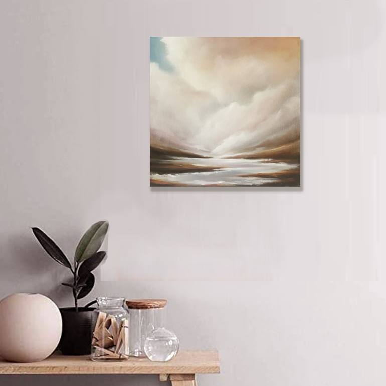 Original Contemporary Seascape Painting by Mullo Art