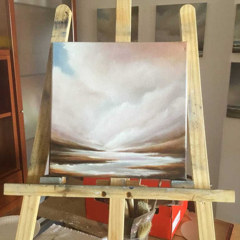 Original Contemporary Seascape Painting by Mullo Art