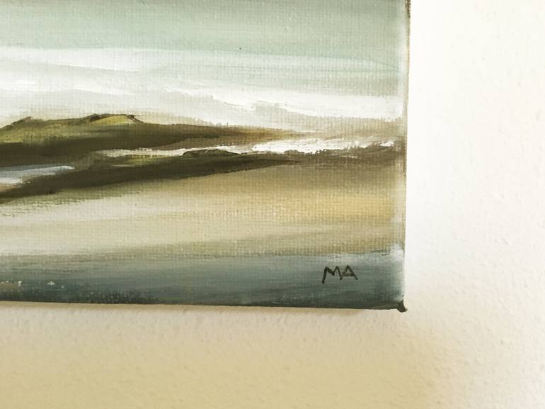 Original Contemporary Seascape Painting by Mullo Art