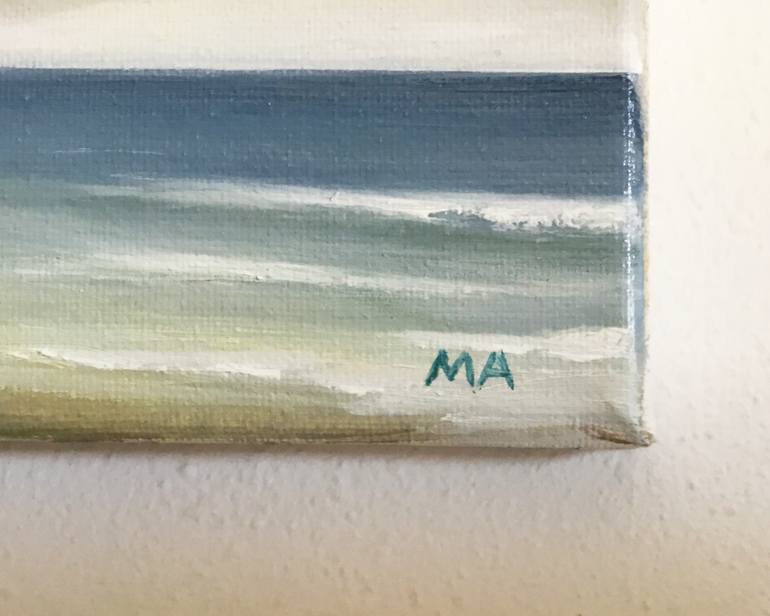 Original Contemporary Seascape Painting by Mullo Art
