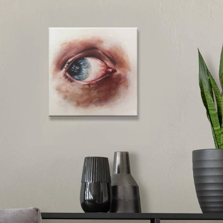 Original Abstract People Painting by Mullo Art