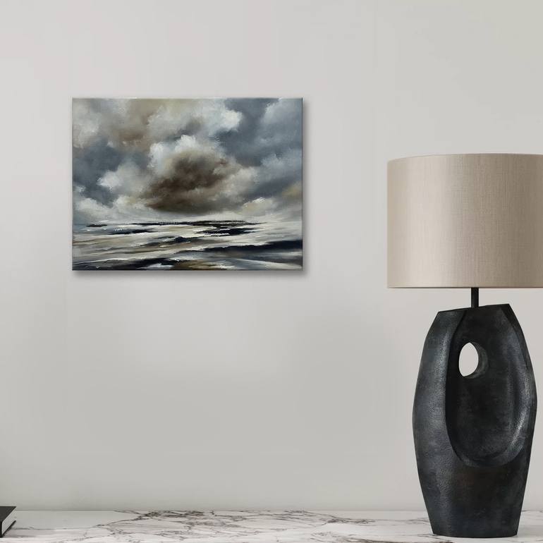 Original Classicism Seascape Painting by Mullo Art