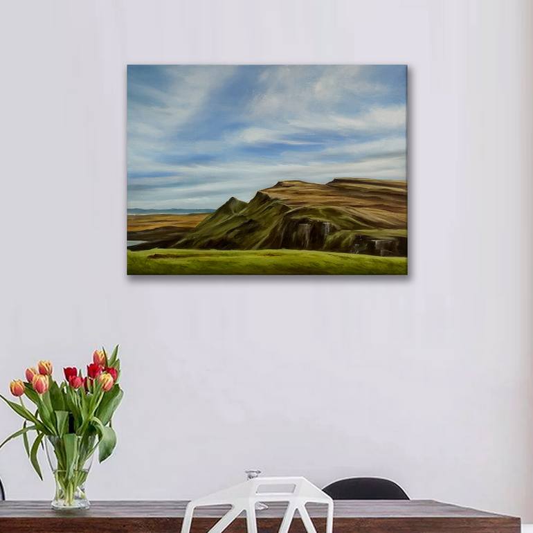 Original Classicism Landscape Painting by Mullo Art