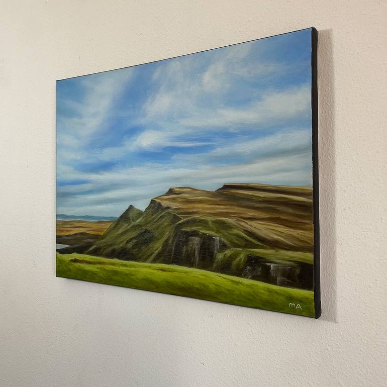Original Classicism Landscape Painting by Mullo Art