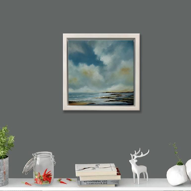 Original Classicism Seascape Painting by Mullo Art