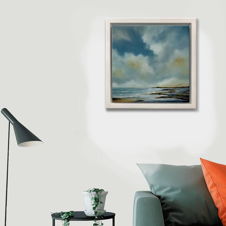 Original Classicism Seascape Painting by Mullo Art