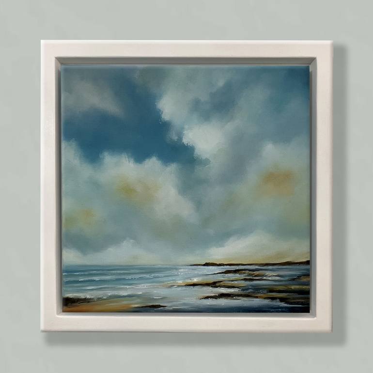 Original Classicism Seascape Painting by Mullo Art