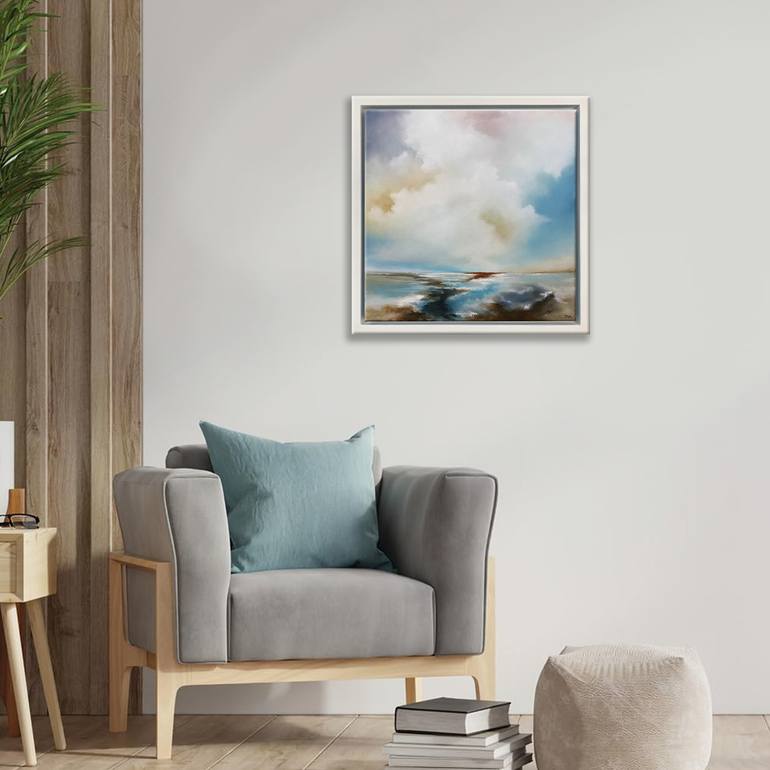 Original Contemporary Seascape Painting by Mullo Art