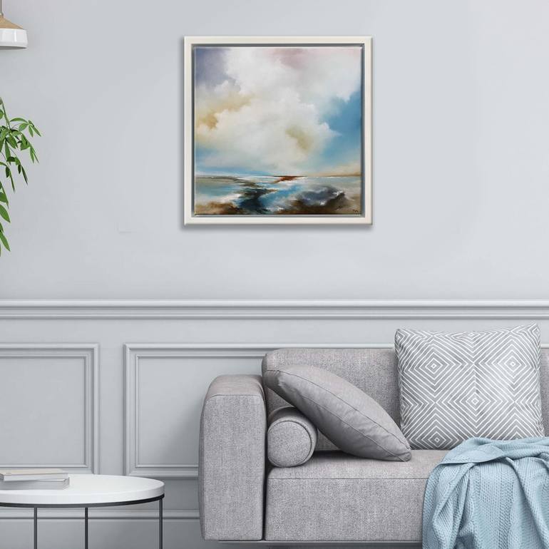 Original Contemporary Seascape Painting by Mullo Art