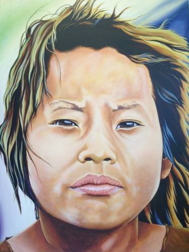 Print of Portraiture Kids Paintings by MULLO Art