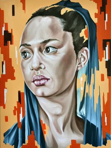 Print of Modern Portrait Paintings by MULLO Art