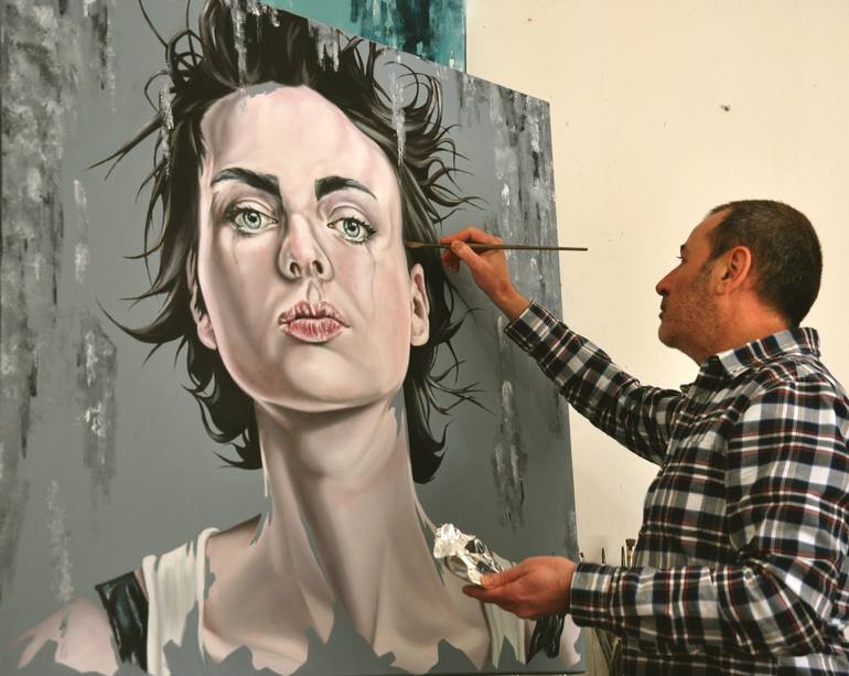 Original Other People Painting by Mullo Art