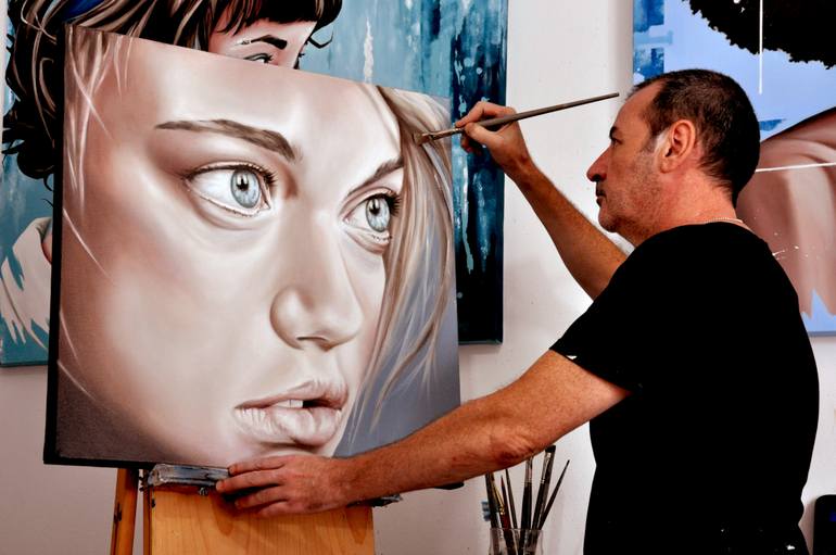 Original Other People Painting by Mullo Art