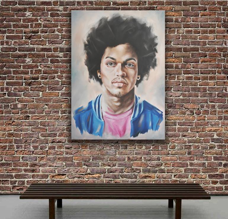 Original Impressionism People Painting by Mullo Art