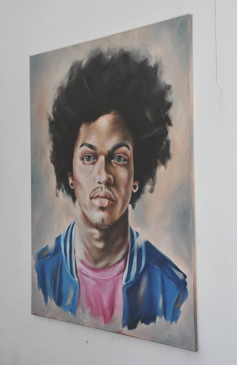 Original Impressionism People Painting by Mullo Art