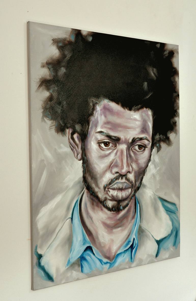 Original Portrait Painting by MULLO Art