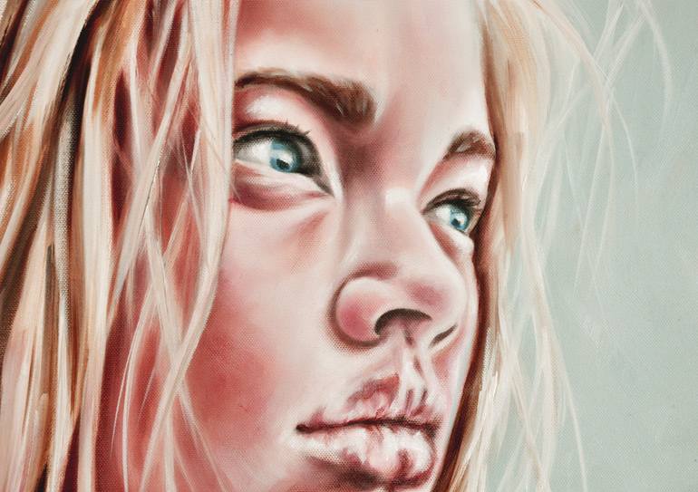 Original Modernism People Painting by Mullo Art