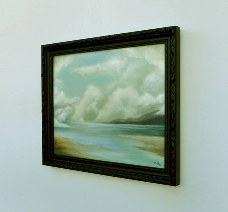 Original Abstract Seascape Painting by Mullo Art