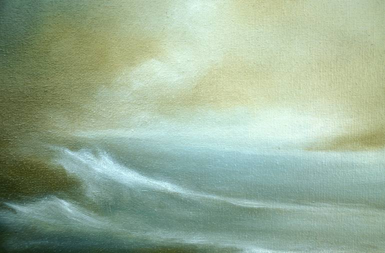 Original Abstract Seascape Painting by Mullo Art