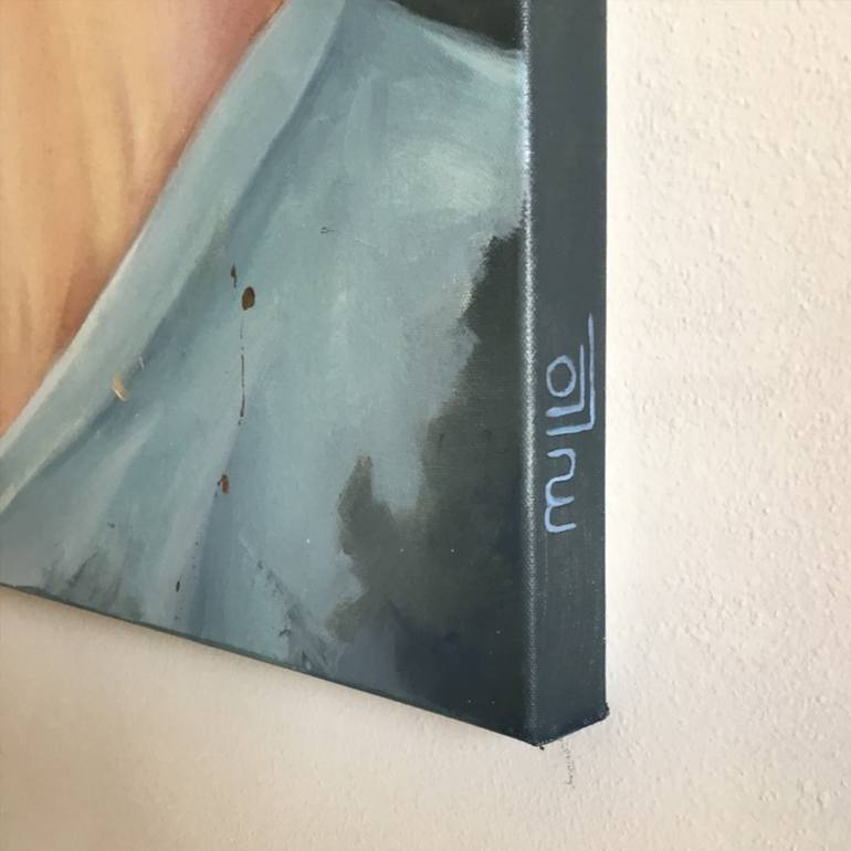 Original Contemporary People Painting by Mullo Art
