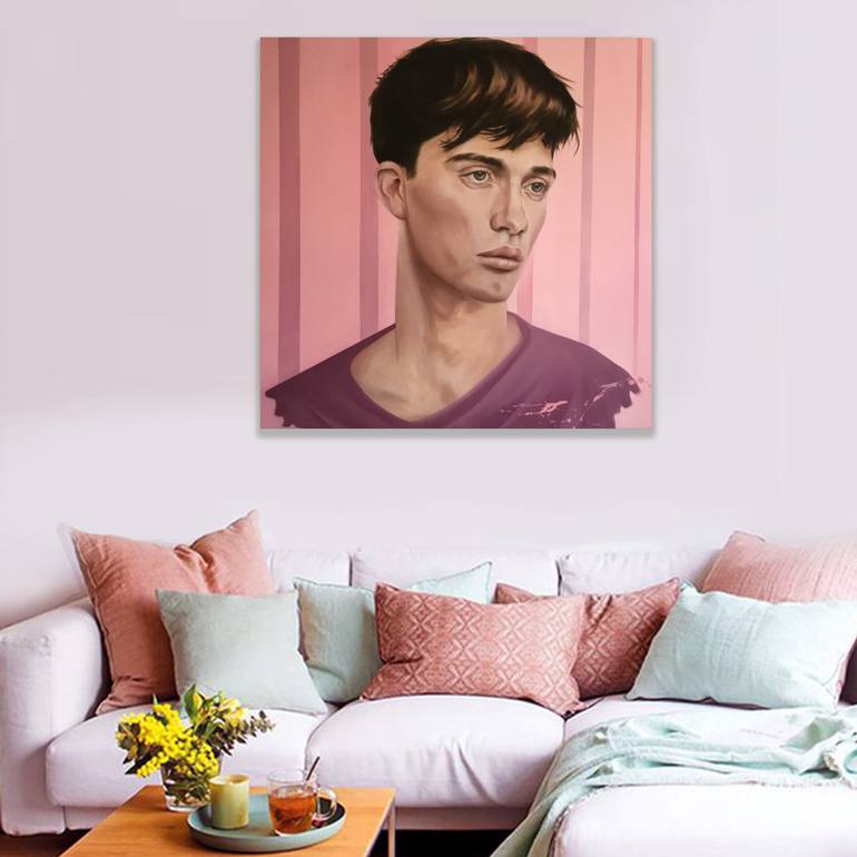 Original Figurative People Painting by Mullo Art