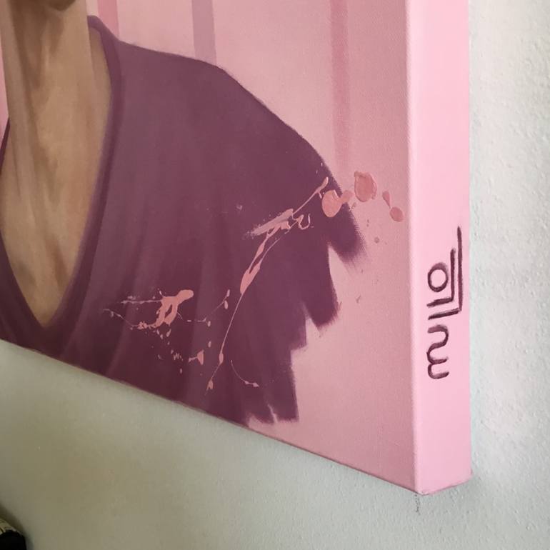 Original Figurative People Painting by Mullo Art