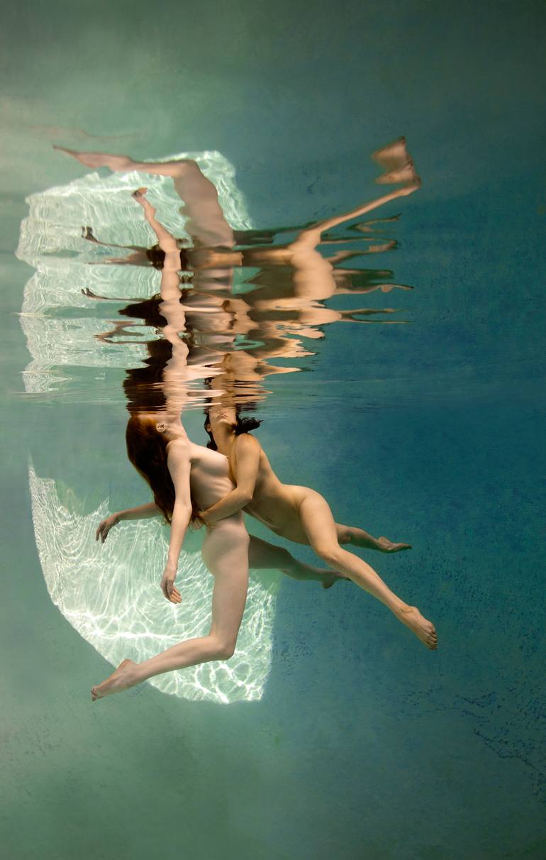 Nude underwater