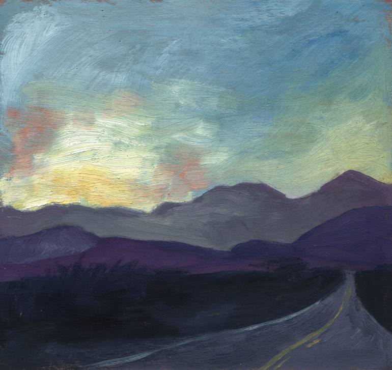 Road To Joshua Tree Painting By Kelly Witmer Saatchi Art