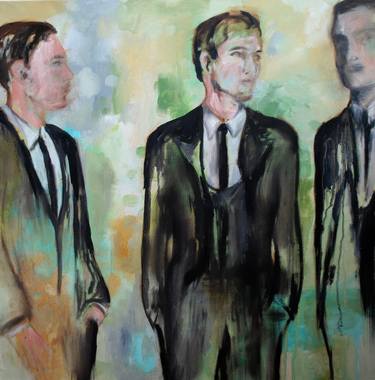 Print of Figurative Portrait Paintings by kelly witmer
